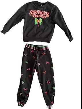 Ensemble enfant Stranger Things – Chandail + Pantalon (2 pièces)